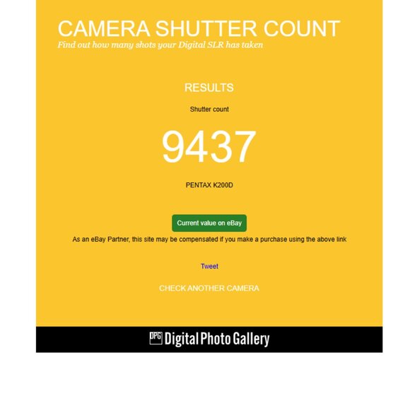 Pentax K200D DSLR Camera / 10.2 MP / 18–55mm Lens / Weather-Sealed Body - Picture 10 of 10